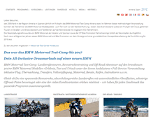 Tablet Screenshot of bmw-motorrad-test-camp.com